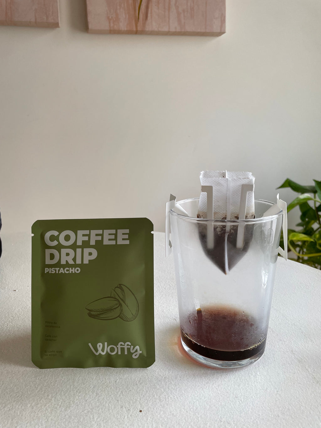 Coffee drip Pistacho